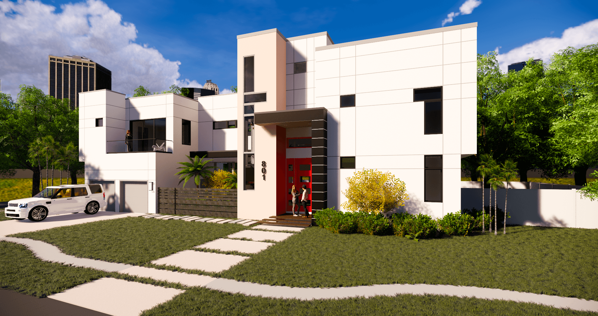 801 Columbus modern residential development